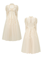Royal Elegance Princess Lace Dress