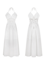 Sunlit Meadow Eyelet Lace Dress