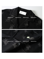 Black Rose Vintage Pajama Set