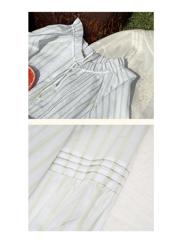 Whispering Meadow Cotton Blouse