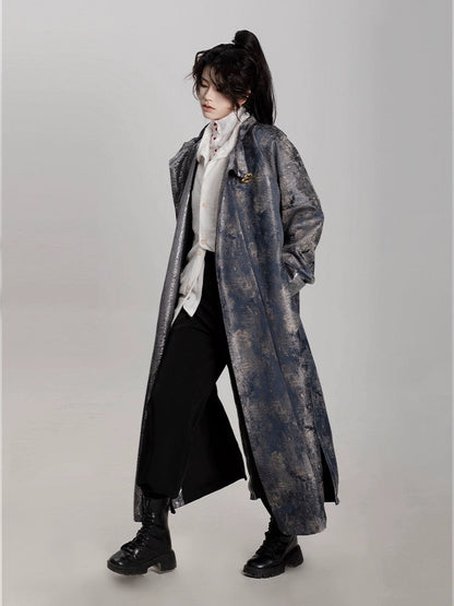 New Chinese Style Reversible Coat - Shadow 深藏