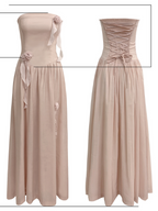 Ethereal Rose Corset Gown