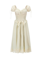 Ethereal Lace Coquette Dress