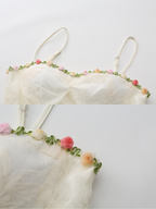 Garden Lace Bloom White Dress