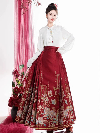 Ming Dynasty Modern Hanfu, Mamianqun, Theodore