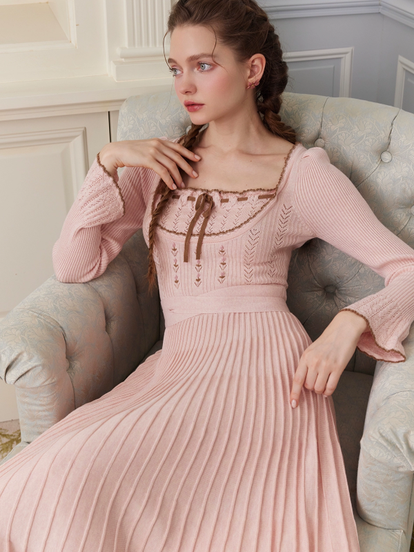 Melody of the Blooming Cotton Dress