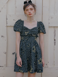 Golden Twilight Symphony Dress