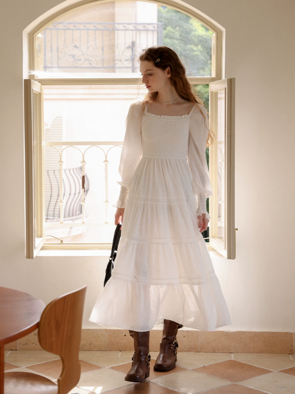 Sunlit Daydream of the Starlit Gown Dress