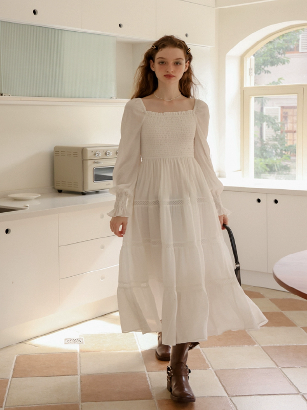 Sunlit Daydream of the Starlit Gown Dress