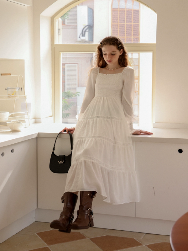 Sunlit Daydream of the Starlit Gown Dress