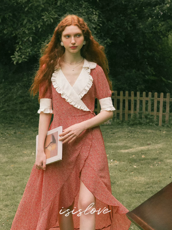Whimsical Sonata of the Scarlet Blossom Dress
