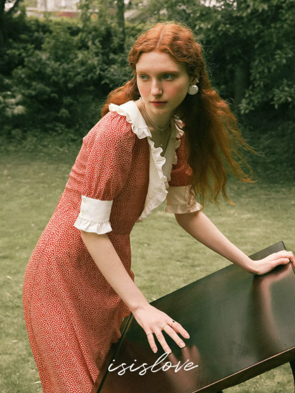 Whimsical Sonata of the Scarlet Blossom Dress