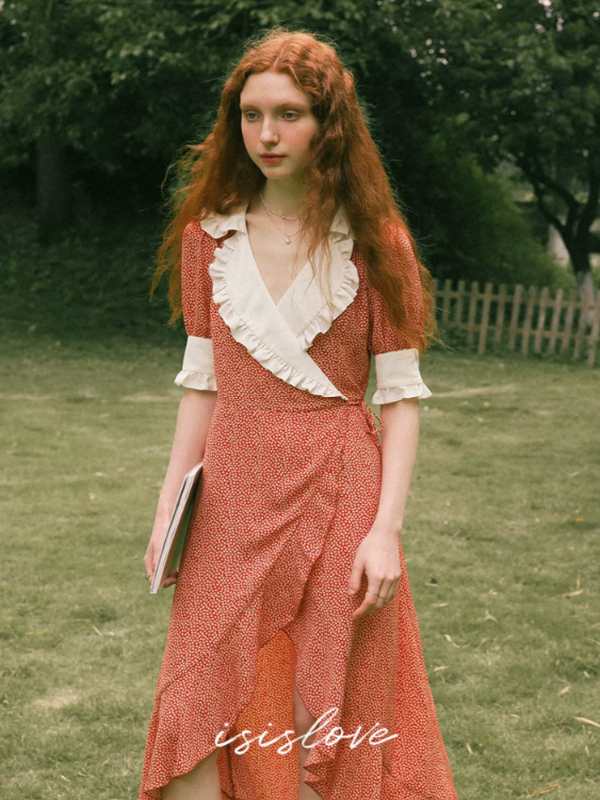 Whimsical Sonata of the Scarlet Blossom Dress