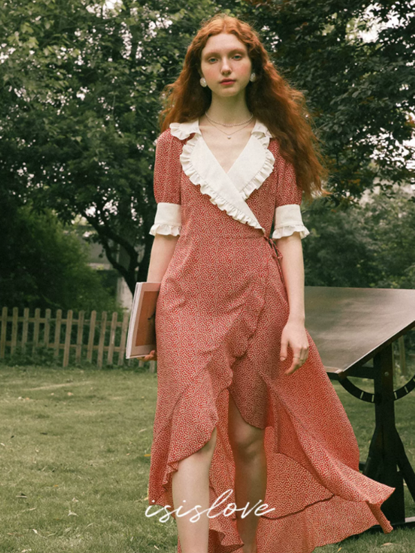 Whimsical Sonata of the Scarlet Blossom Dress