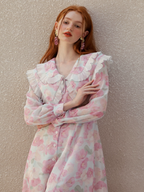 Whispering Petals of the Elegant Spring Dress