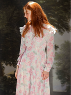 Whispering Petals of the Elegant Spring Dress
