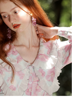 Whispering Petals of the Elegant Spring Dress