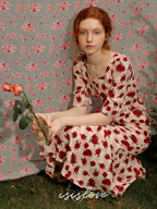 Enchanting Blossom of the Rose Empress Dress