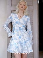 Blue Wildflower Serenity Dress
