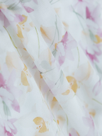 Floral Chiffon Waltz Dress