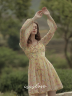 Sun-kissed Butterfly Waltz Dress