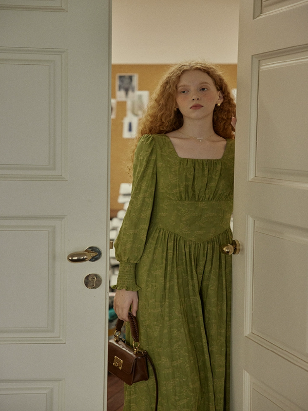 Verdant Enchantment Dress