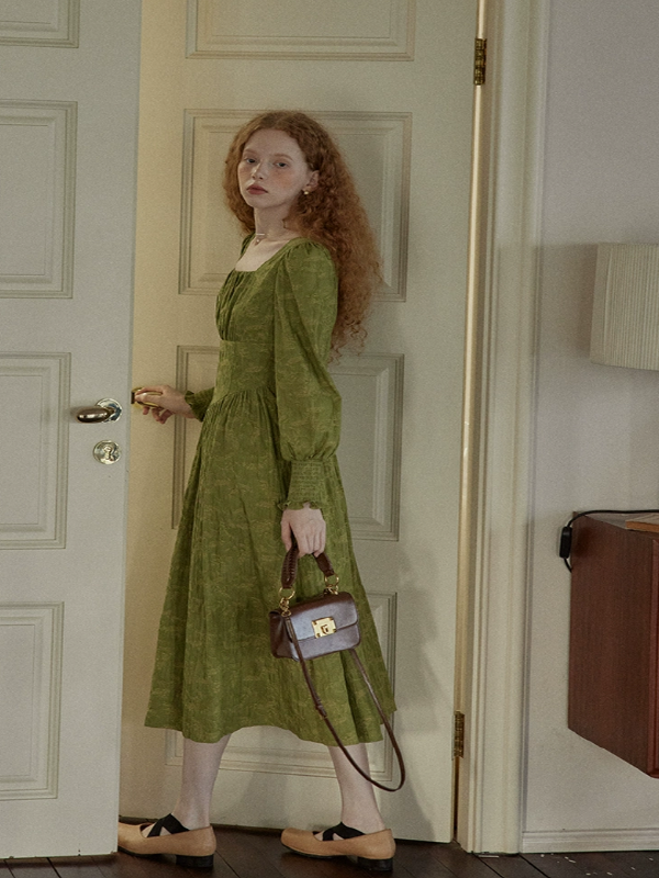 Verdant Enchantment Dress
