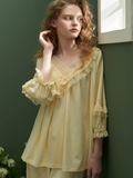 Sunny Lace Frills Pajamas
