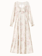 Elegant Rose Enchantment Nightgown