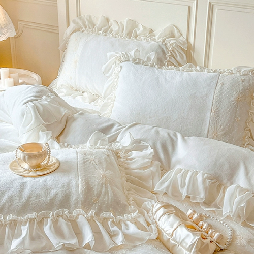 Parisian Yellow Floral Bedding Set