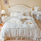 Parisian Yellow Floral Bedding Set
