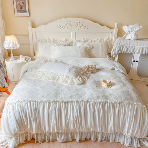 Parisian Yellow Floral Bedding Set