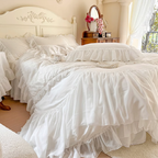 Snow Rose Dream Bedding Set