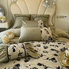 Enchanted Forest Rose Bedding Set