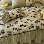 Enchanted Forest Rose Bedding Set