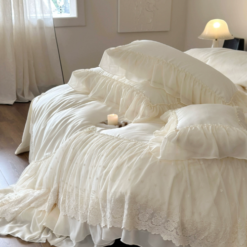 Charming French Blossom Bedding Set