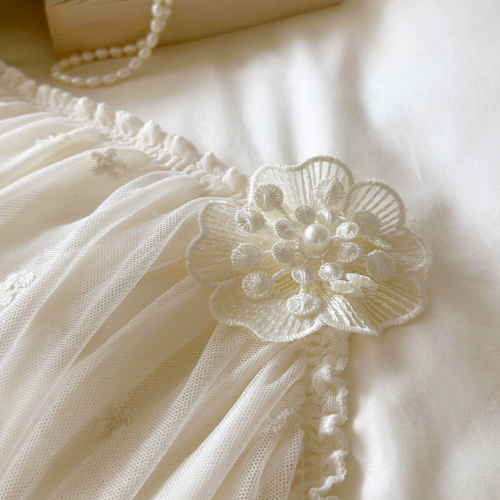 Charming French Blossom Bedding Set