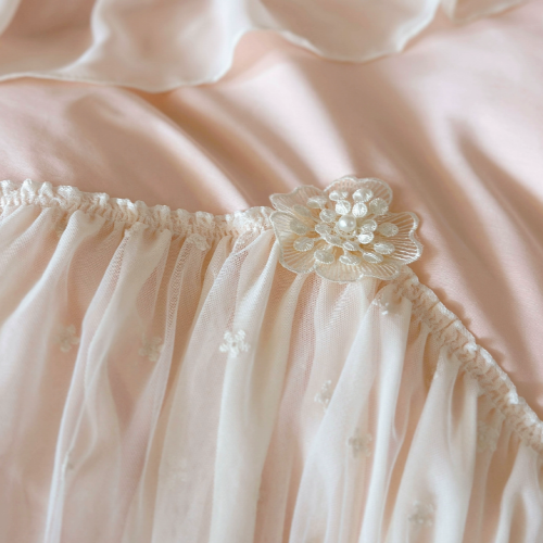 Romantic Parisian Lace Bedding Set