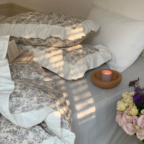 Autumn Blossom Cottagecore Bedding Set