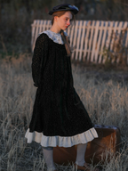 Velvet Twilight Elegance Dress