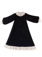 Velvet Twilight Elegance Dress