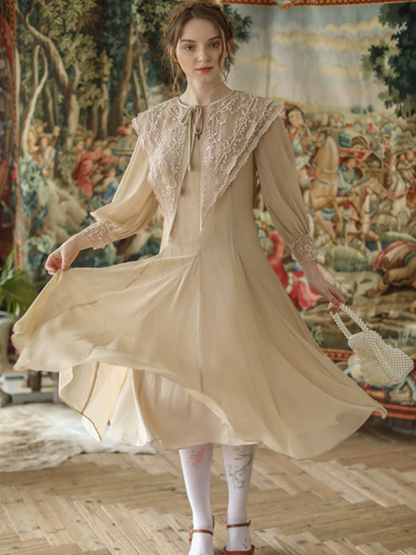 French Court Elegance Dress