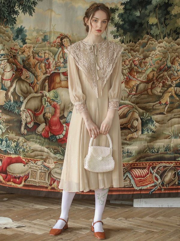 French Court Elegance Dress