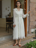 Fairy's Gold Embroidery Dress