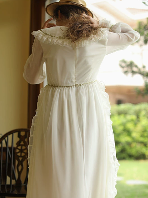 Fairy's Gold Embroidery Dress