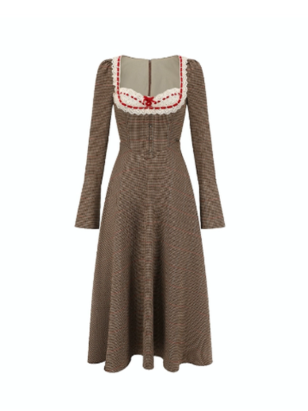 Vintage Lace Elegance Dress