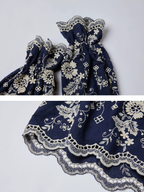 Vintage Floral Frill Dress