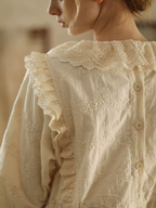 Sunlit Floral Lace Dress