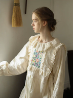 Sunlit Floral Lace Dress