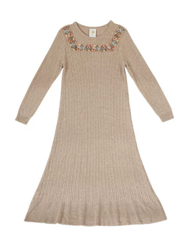 Enchanted Winter Blossom Dress